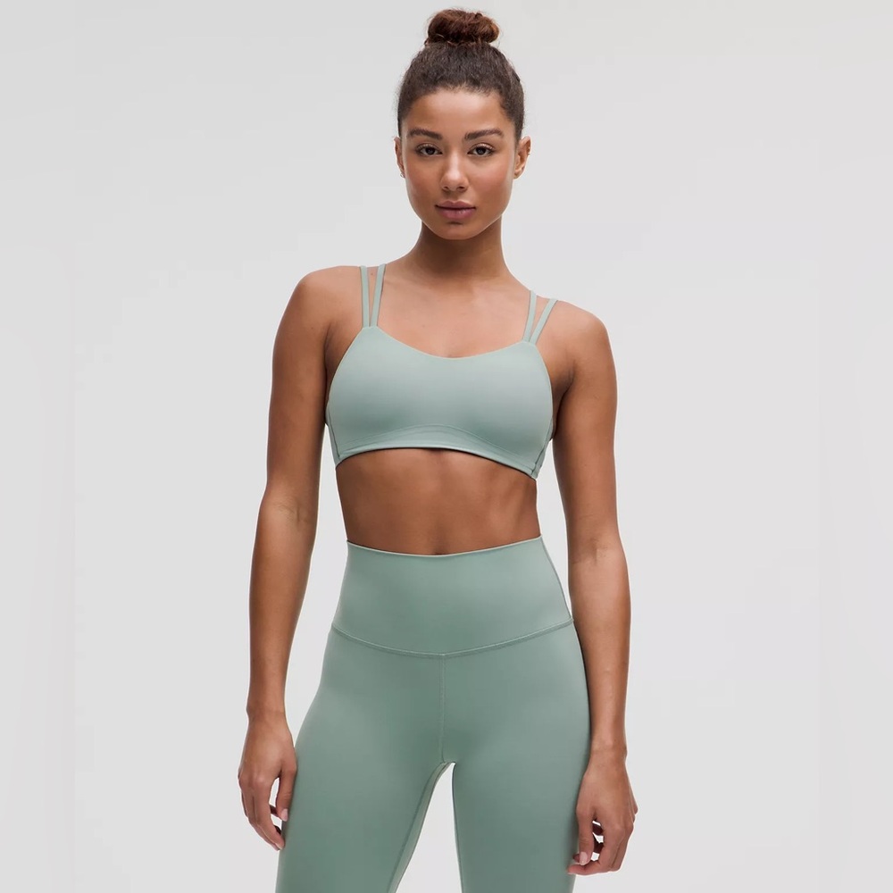 NWT - Lululemon Like a Cloud Bra Light Support, B/C Cup - Size 8 - Crater Blue